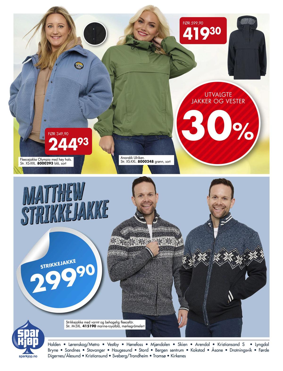 Se Sparkjøp kundeavis for uge 13 på Tilbudsuken.no. Se gode tilbud på mange varer. Les kundeavisen her! Side 12