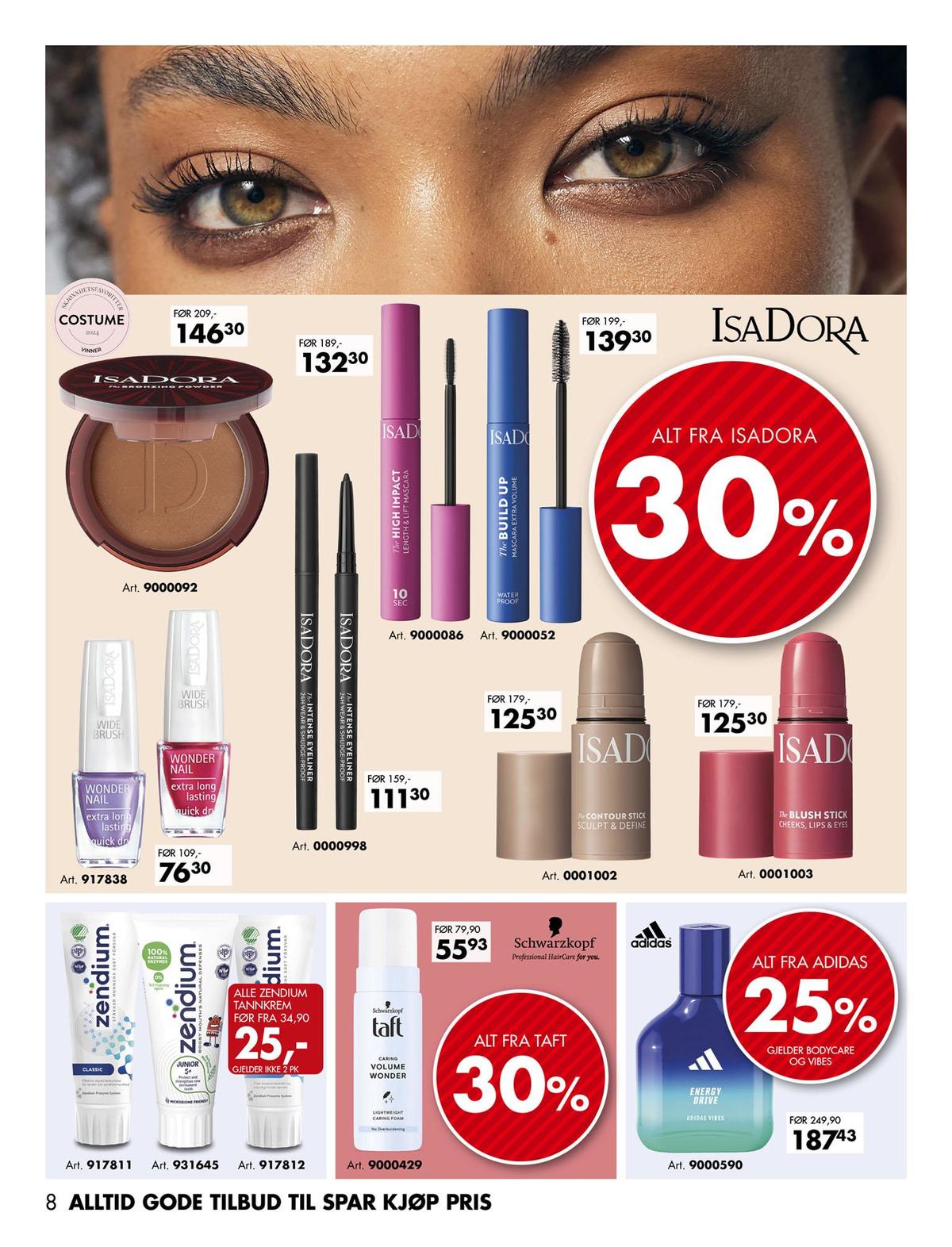 Se Sparkjøp kundeavis for uge 13 på Tilbudsuken.no. Se gode tilbud på mange varer. Les kundeavisen her! Side 8