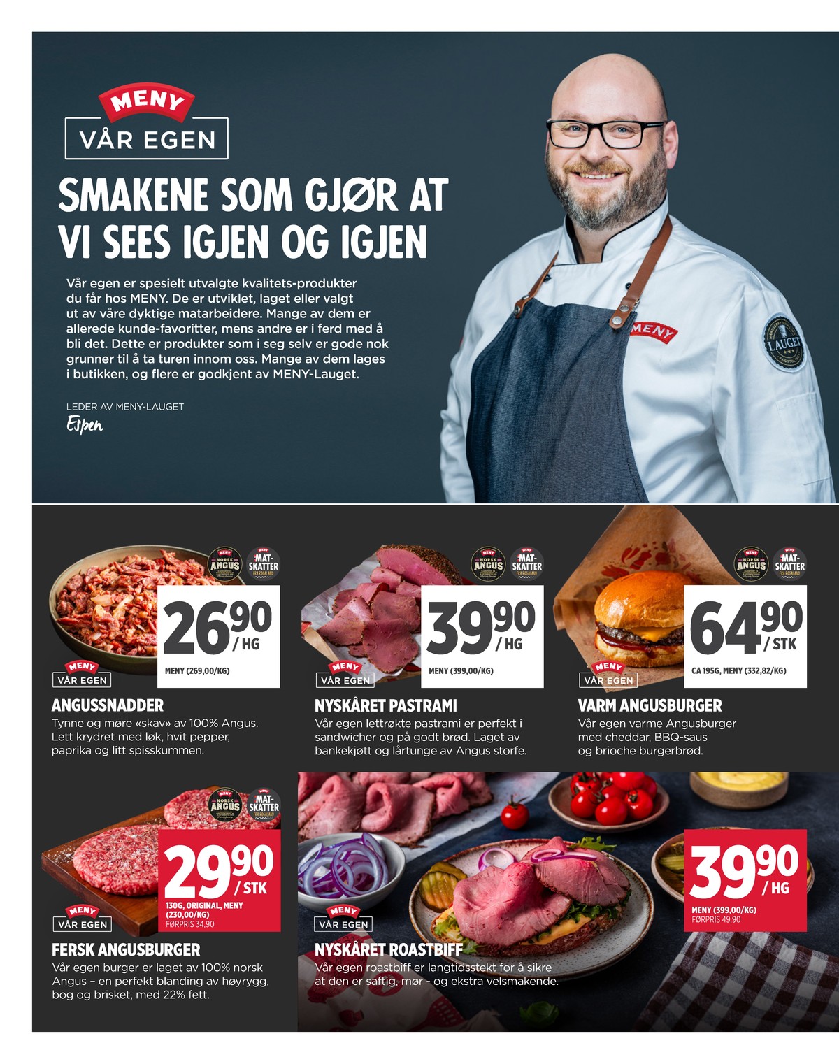 Se Meny kundeavis for uge 13 på Tilbudsuken.no. Se gode tilbud på mange varer. Les kundeavisen her! Side 6