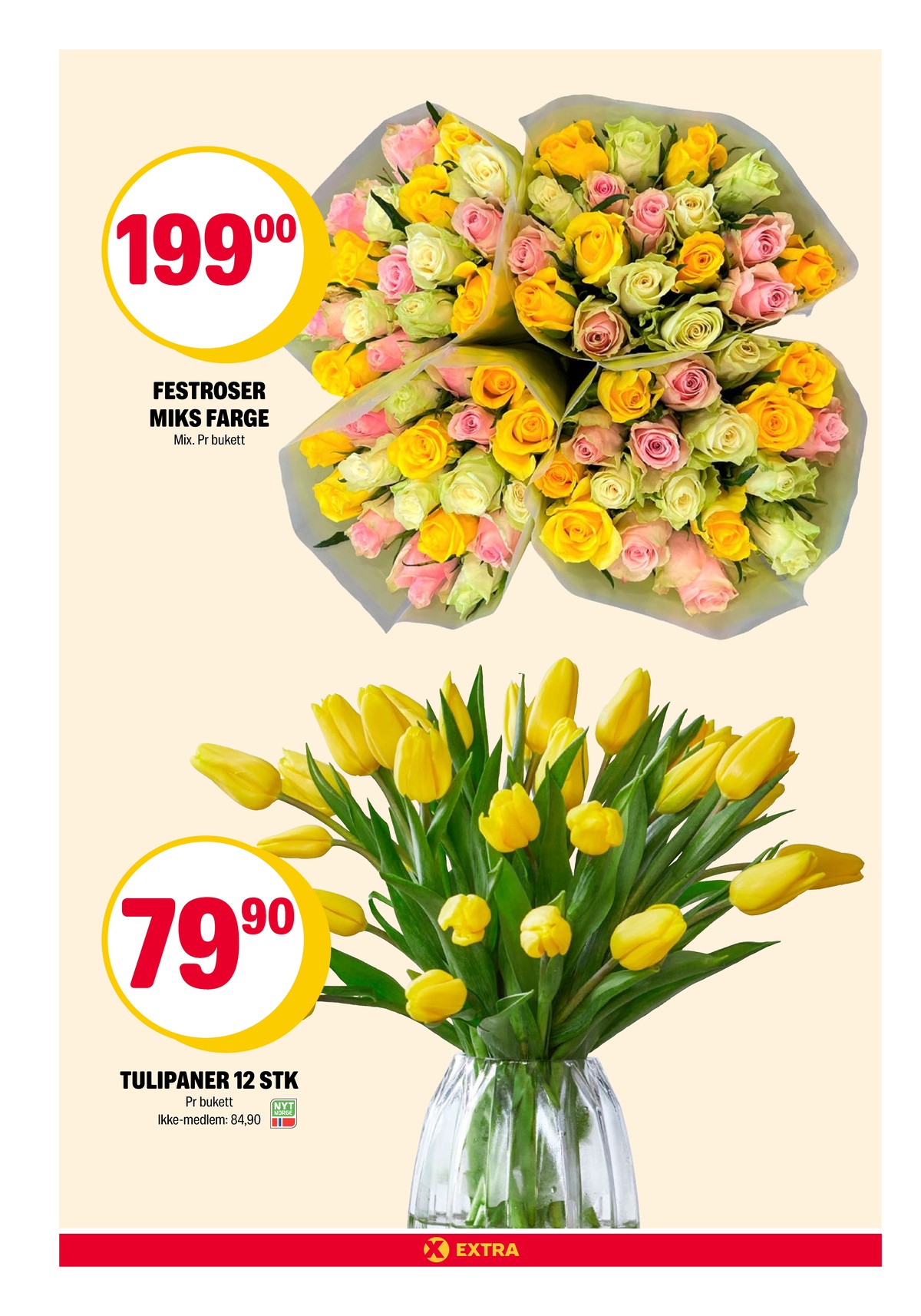 Se Coop Extra kundeavis for uke 14 på Tilbudsuken.no. Se gode tilbud på mange varer, f.eks. bukett ukjent eller bukett ukjent. Les kundeavisen her! Side 22