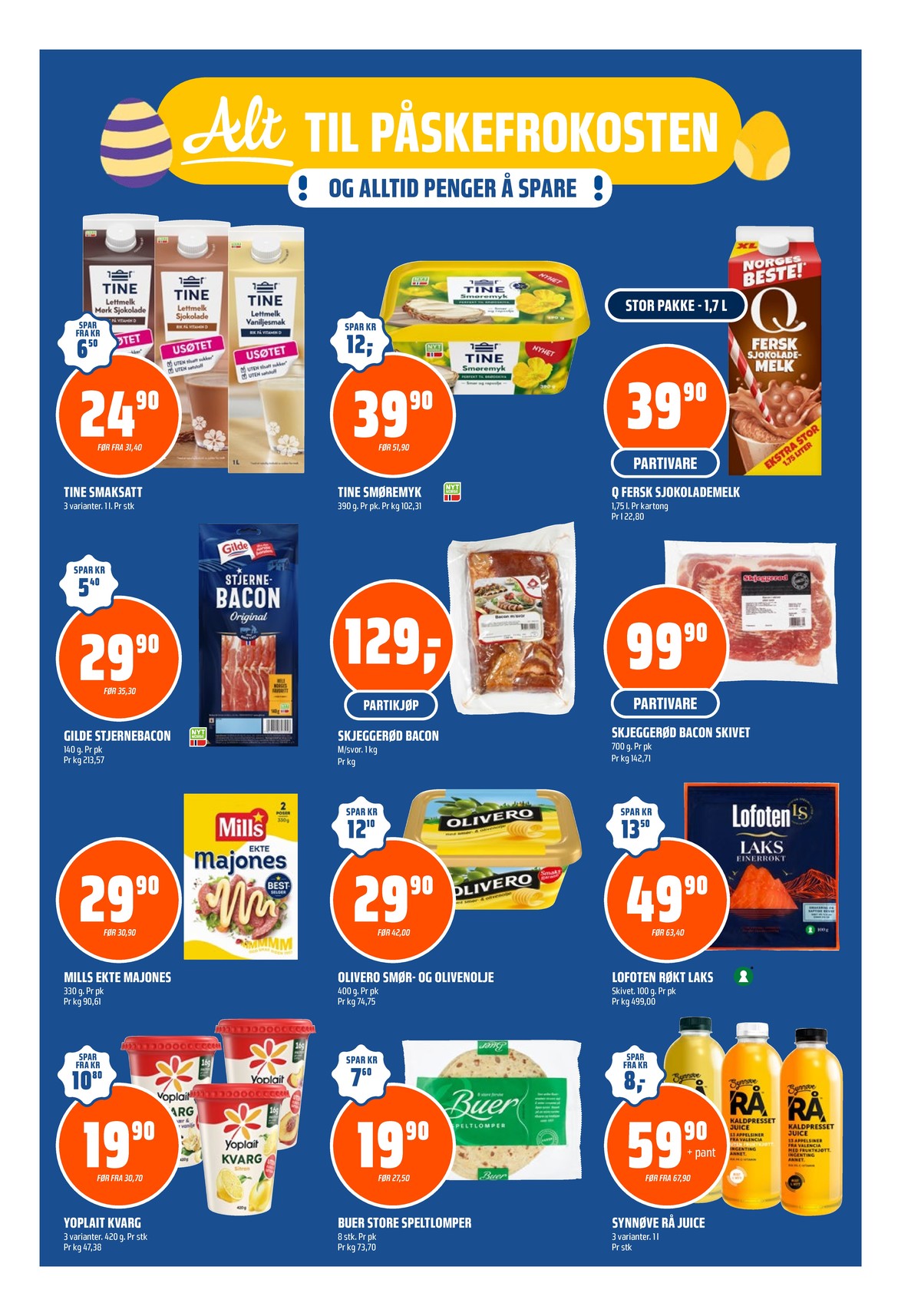 Se Coop Obs kundeavis for uke 14 på Tilbudsuken.no. Se gode tilbud på mange varer, f.eks. lettmelk vaniljesmak tine eller lettmelk sjokolademelk tine. Les kundeavisen her! Side 13