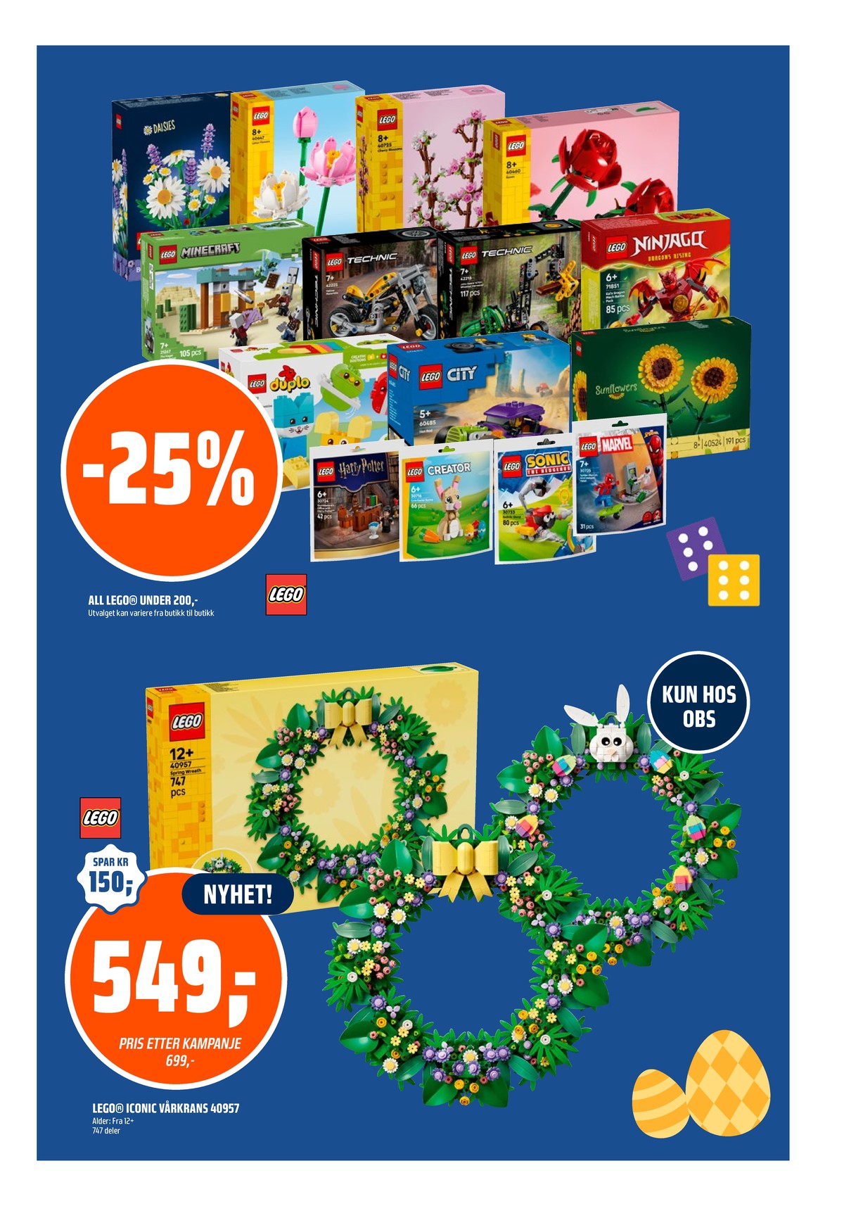 Se Coop Obs kundeavis for uke 14 på Tilbudsuken.no. Se gode tilbud på mange varer, f.eks. byggesett lego eller byggesett lego. Les kundeavisen her! Side 17