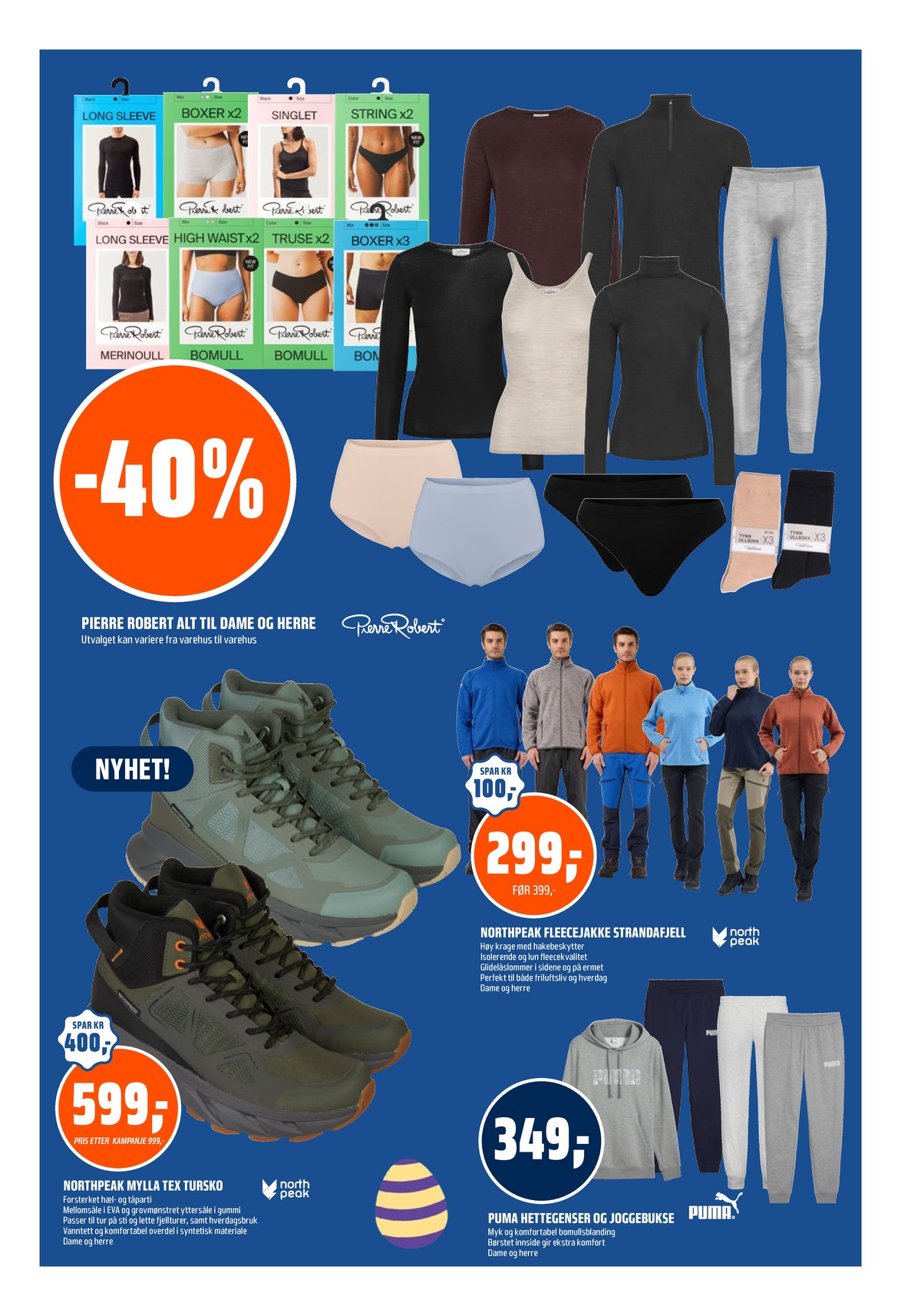 Se Coop Obs kundeavis for uke 14 på Tilbudsuken.no. Se gode tilbud på mange varer, f.eks. truse pierre robert eller boxer pierre robert. Les kundeavisen her! Side 19