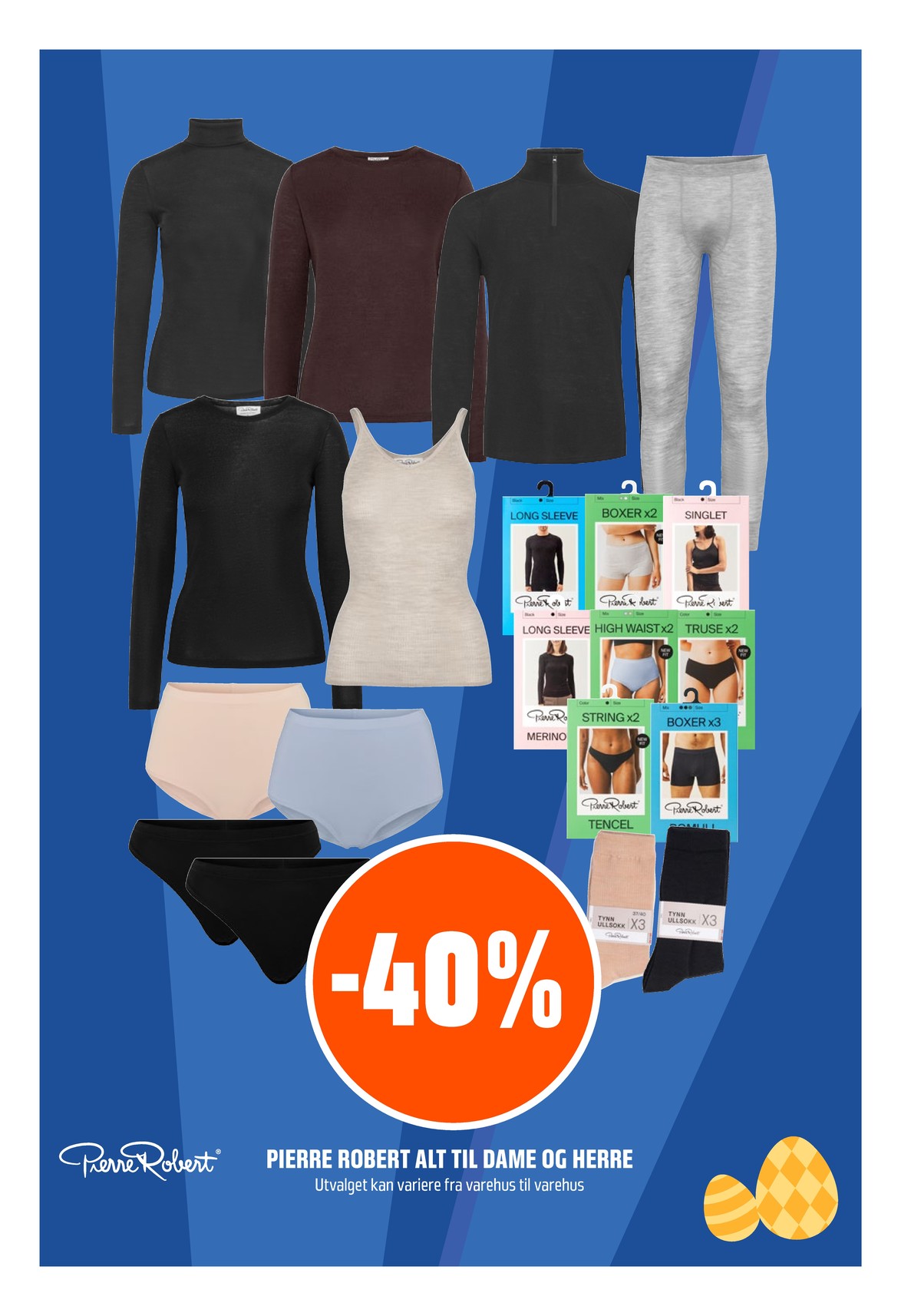 Se Coop Obs kundeavis for uke 14 på Tilbudsuken.no. Se gode tilbud på mange varer, f.eks. truse pierre robert eller boxer pierre robert. Les kundeavisen her! Side 3