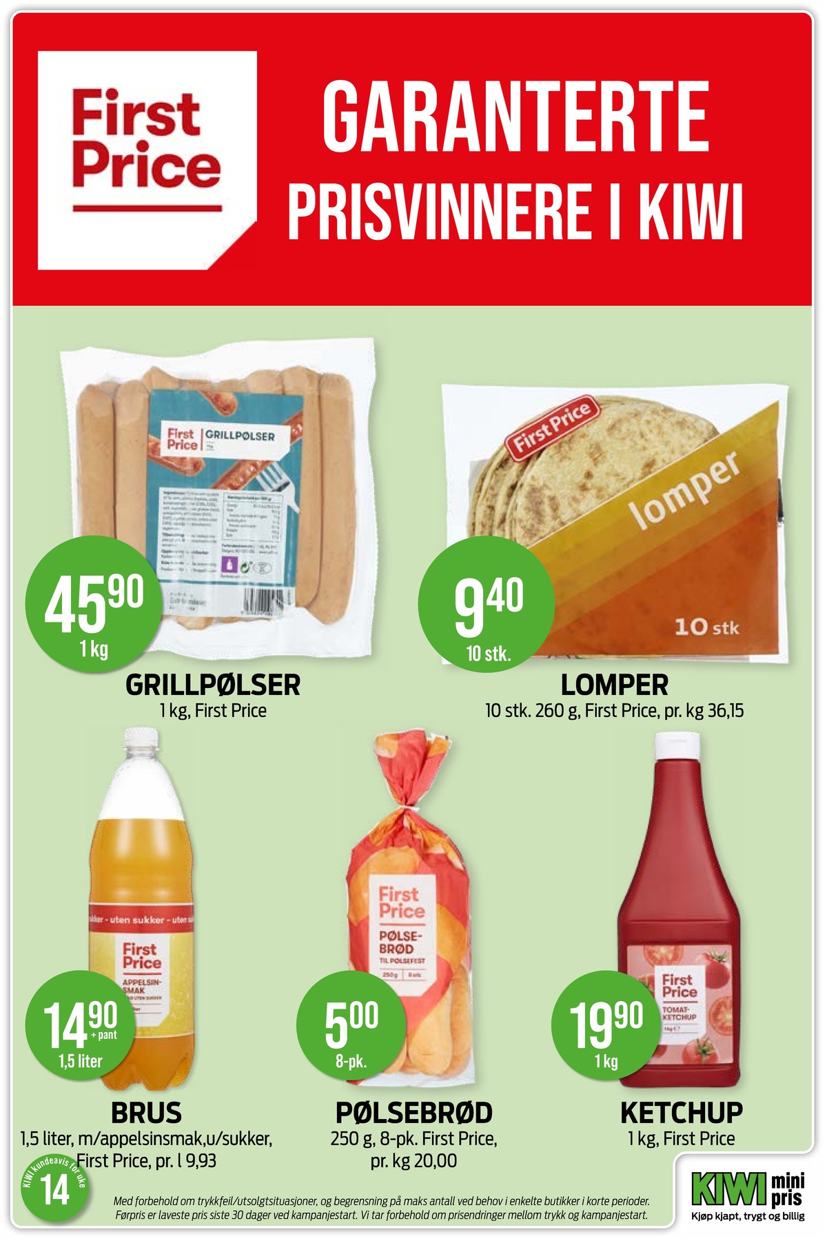 Se Kiwi kundeavis for uge 14 på Tilbudsuken.no. Se gode tilbud på mange varer. Les kundeavisen her! Side 22