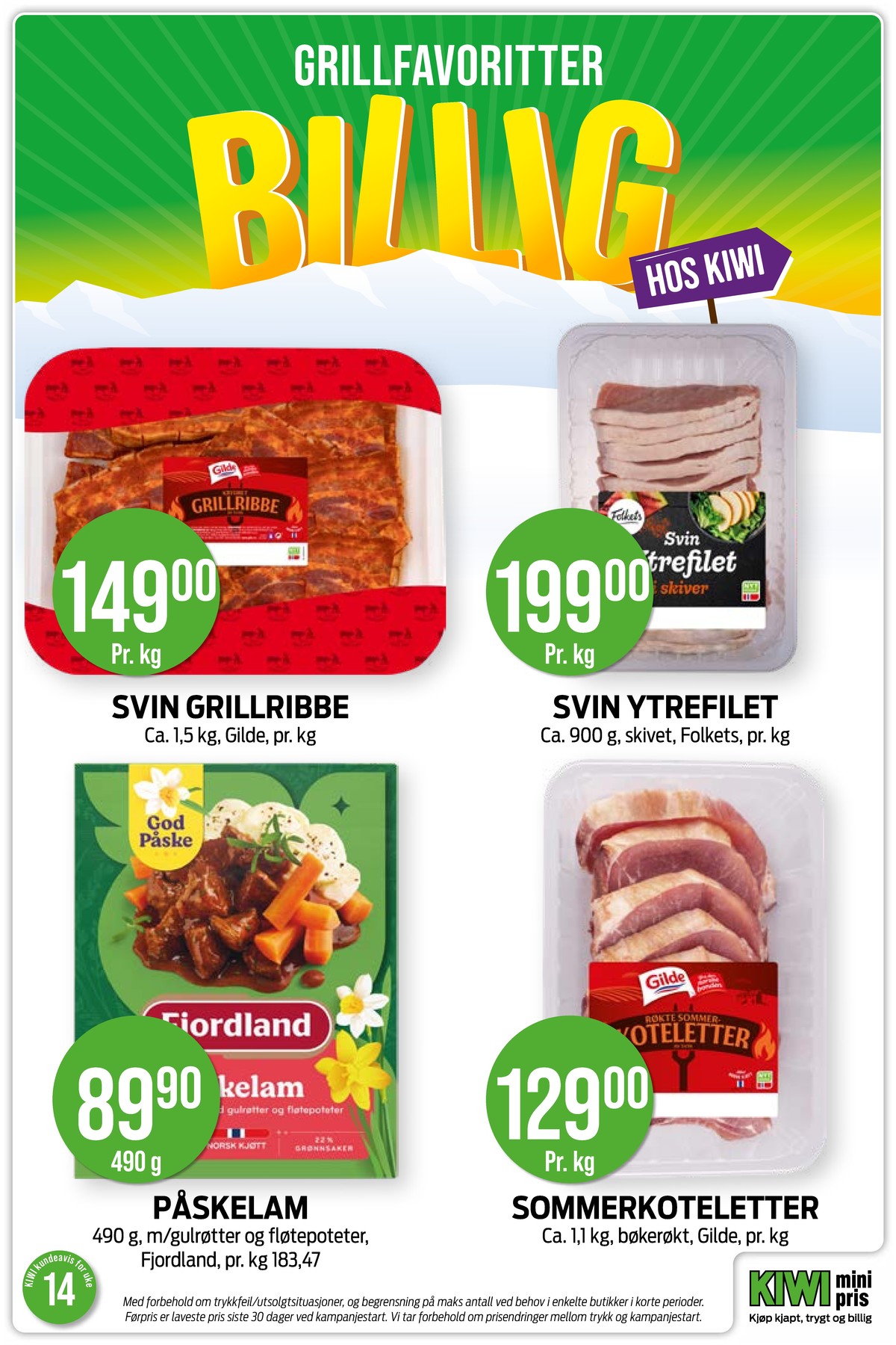 Se Kiwi kundeavis for uge 14 på Tilbudsuken.no. Se gode tilbud på mange varer. Les kundeavisen her! Side 6