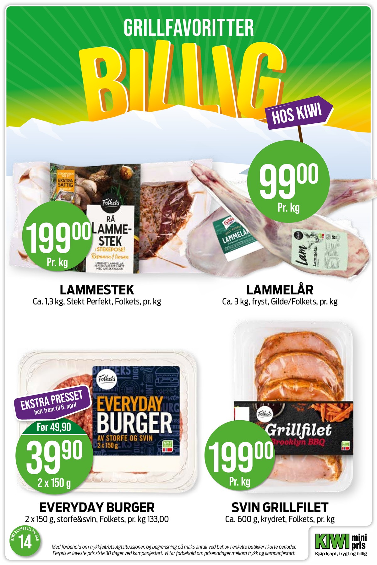 Se Kiwi kundeavis for uge 14 på Tilbudsuken.no. Se gode tilbud på mange varer. Les kundeavisen her! Side 7