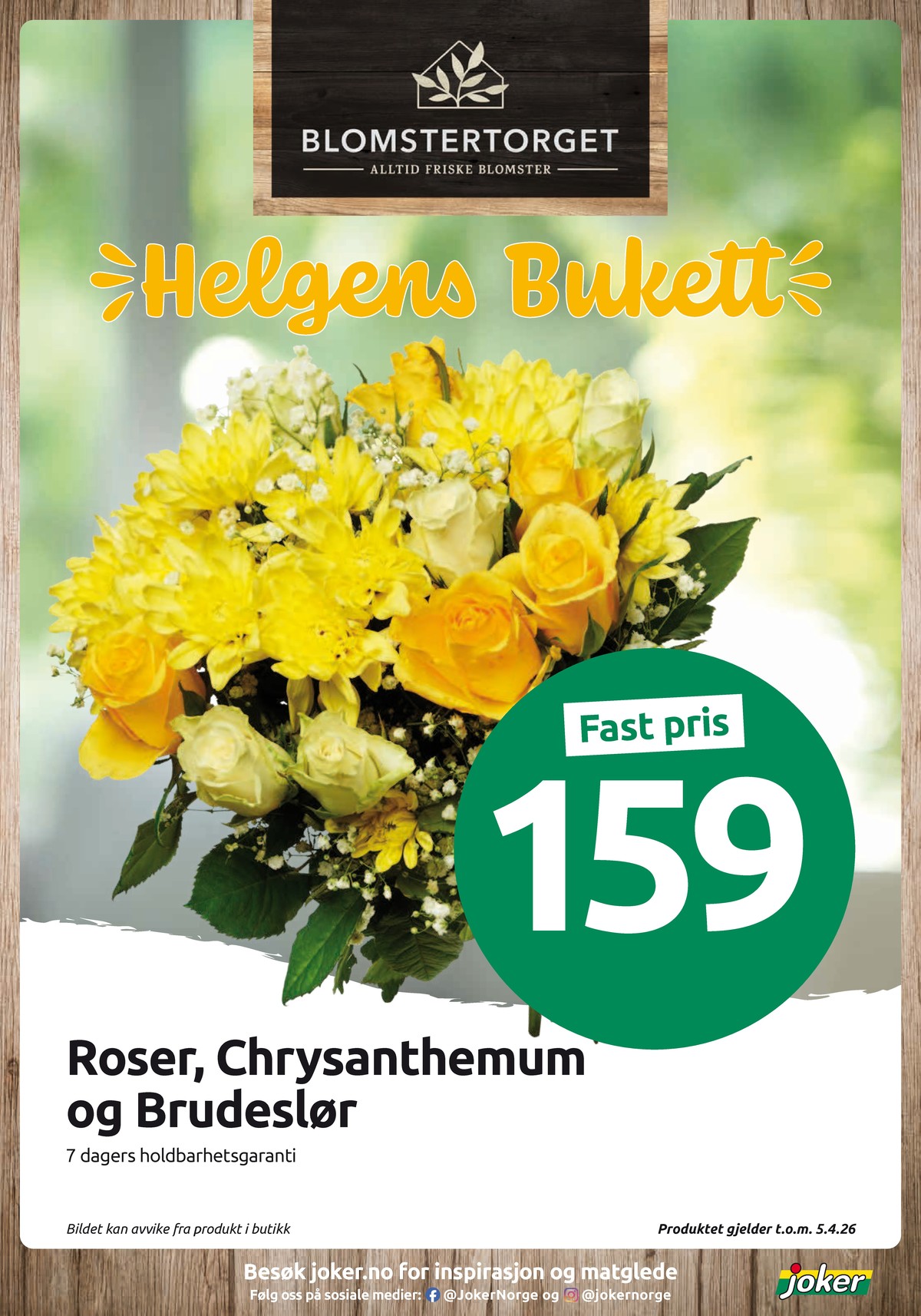 Se Joker kundeavis for uge 14 på Tilbudsuken.no. Se gode tilbud på mange varer. Les kundeavisen her! Side 12