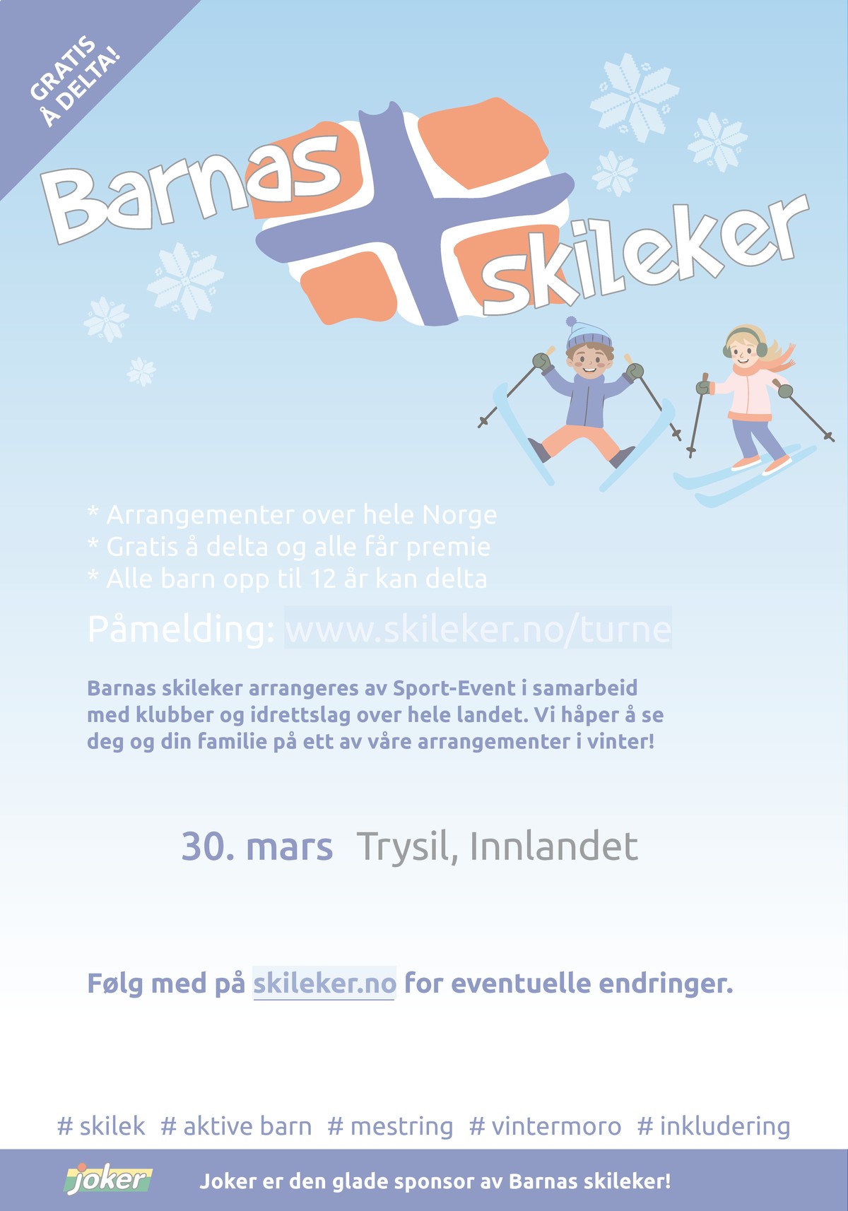 Se Joker kundeavis for uge 14 på Tilbudsuken.no. Se gode tilbud på mange varer. Les kundeavisen her! Side 27