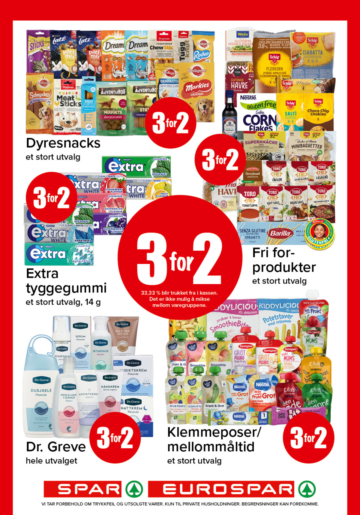 Se Spar - Eurospar kundeavis for uke 14 på Tilbudsuken.no. Se gode tilbud på mange varer, f.eks. hundesnack pedigree eller kattemat whiskas. Les kundeavisen her! Side 16