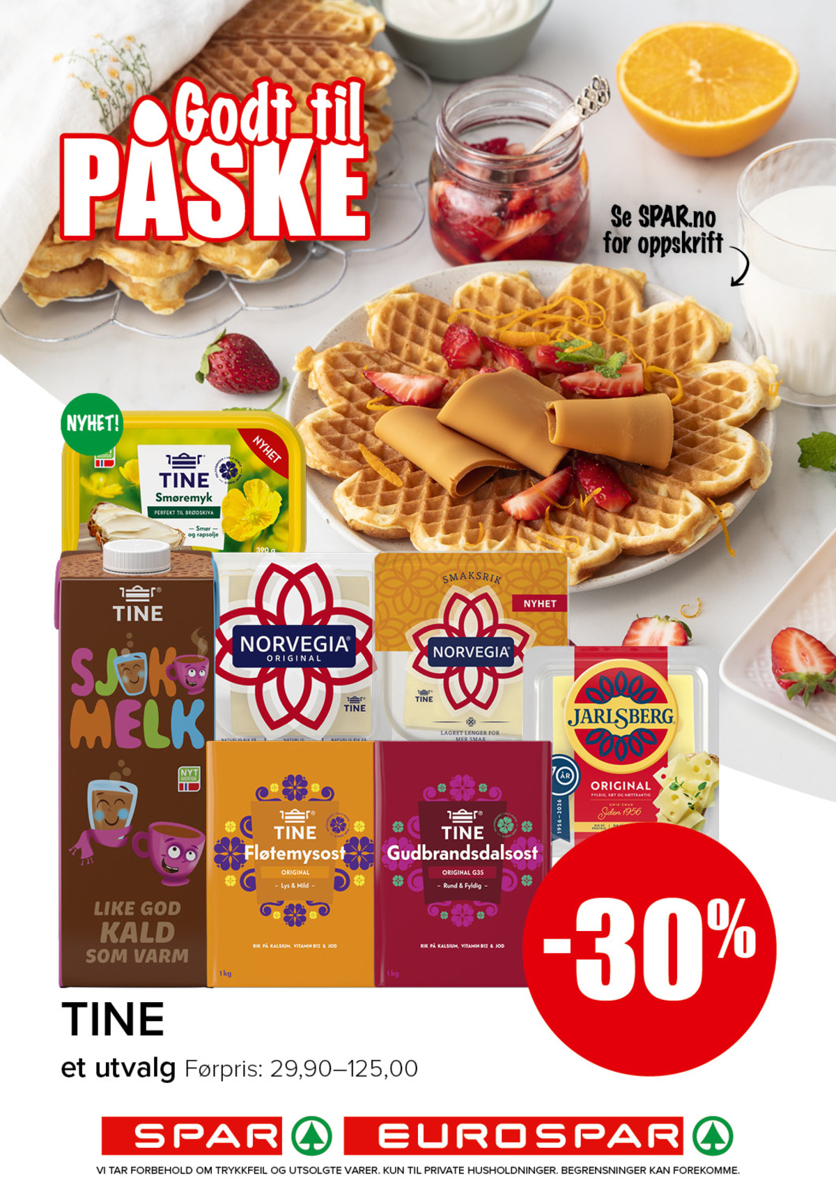 Se Spar - Eurospar kundeavis for uke 14 på Tilbudsuken.no. Se gode tilbud på mange varer, f.eks. fløtemysost tine eller gudbrandsdalsost tine. Les kundeavisen her! Side 8