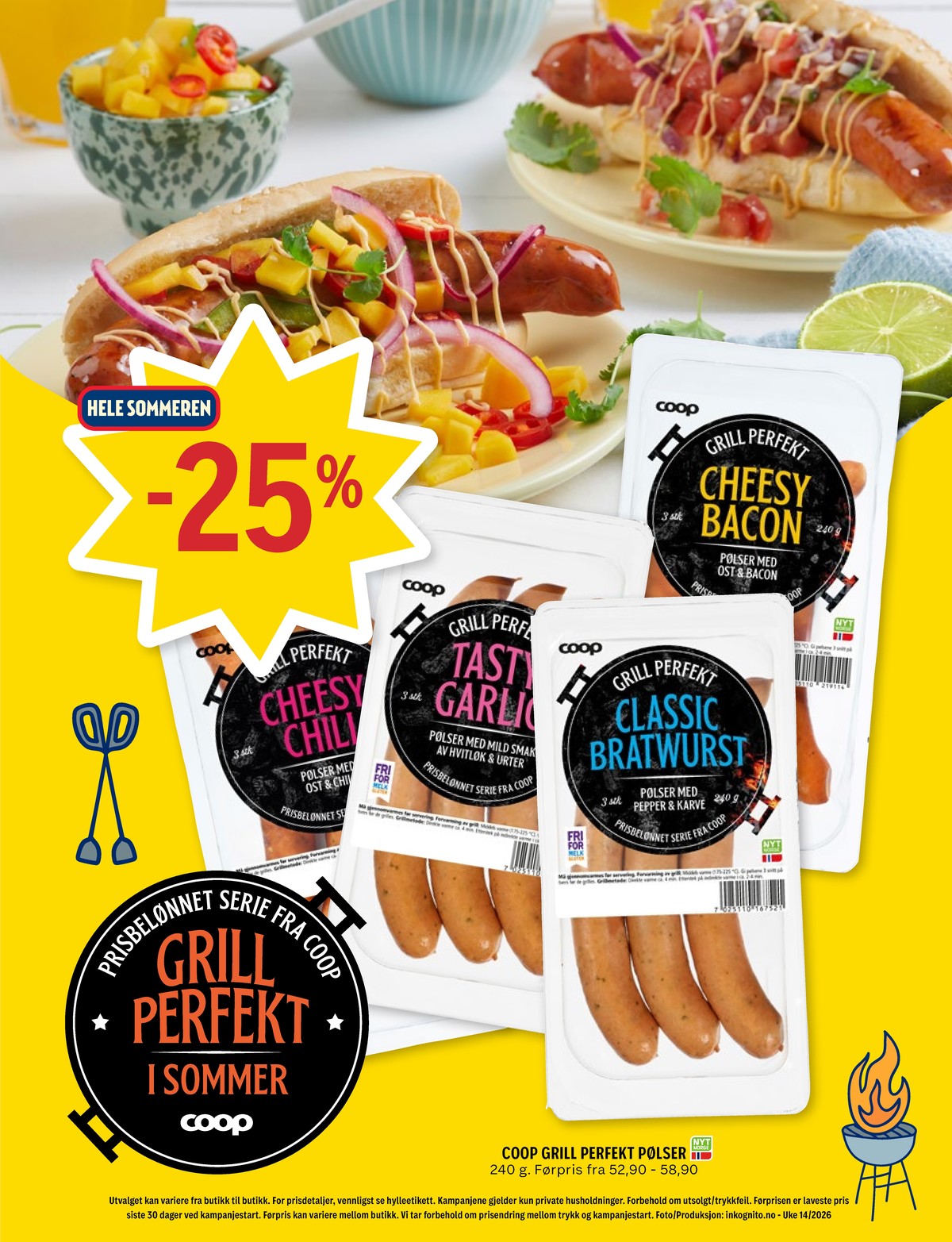 Se Coop Prix kundeavis for uke 14 på Tilbudsuken.no. Se gode tilbud på mange varer, f.eks. cheesy bacon coop eller cheesy chili coop. Les kundeavisen her! Side 13