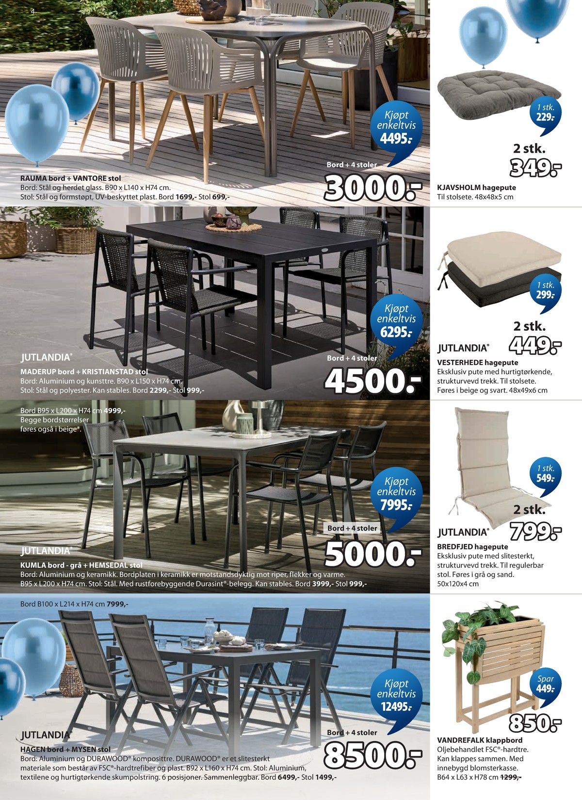 Se JYSK kundeavis for uge 14 på Tilbudsuken.no. Se gode tilbud på mange varer. Les kundeavisen her! Side 5