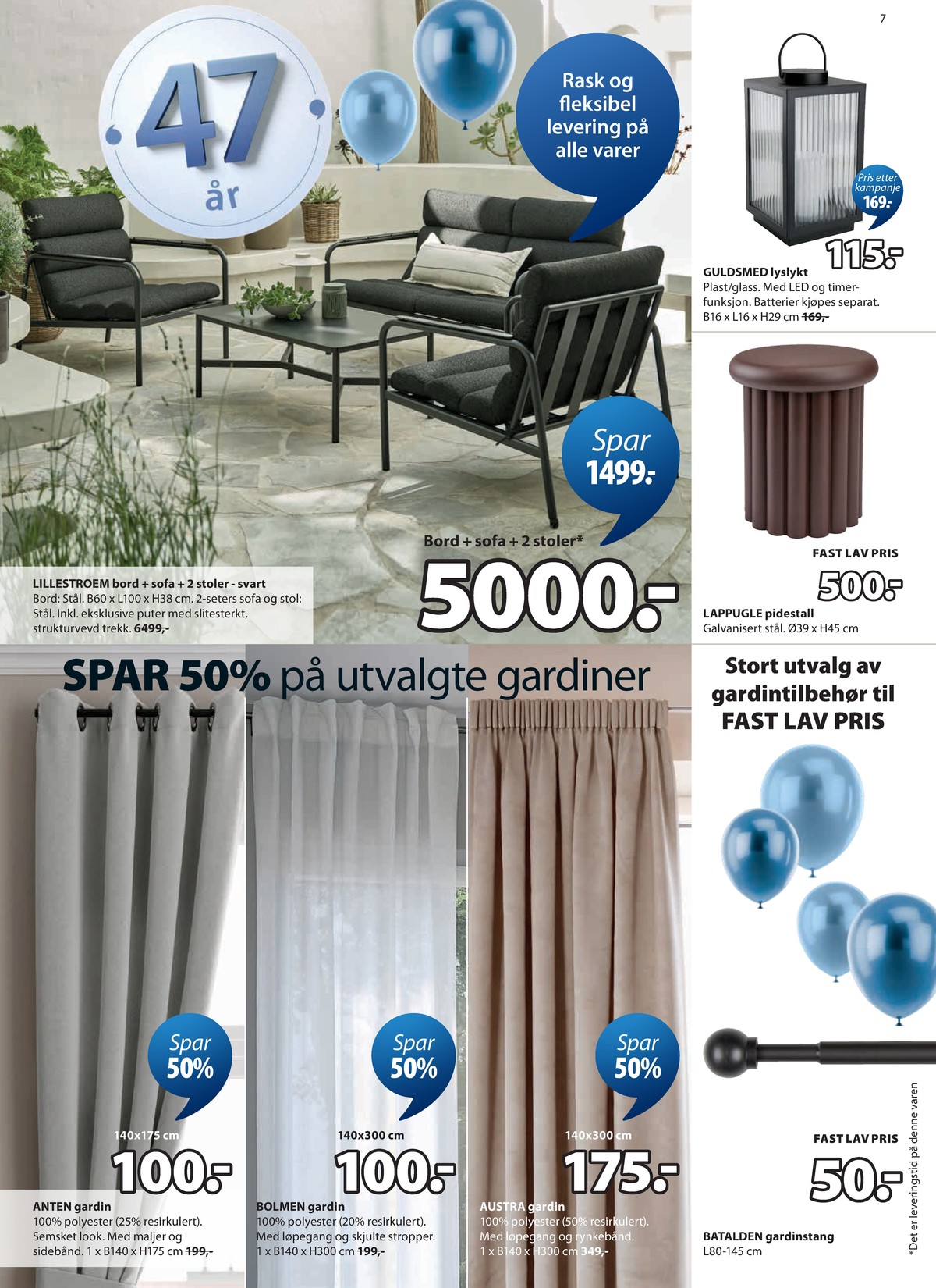 Se JYSK kundeavis for uge 14 på Tilbudsuken.no. Se gode tilbud på mange varer. Les kundeavisen her! Side 8