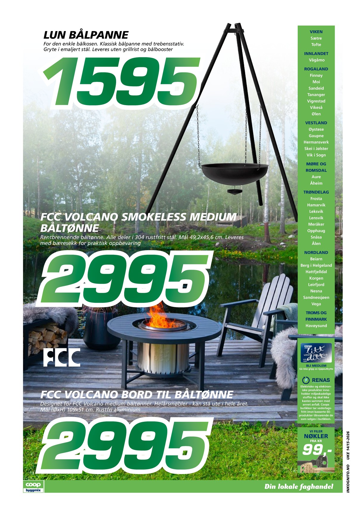 Se Coop Byggmix kundeavis for uge 14 på Tilbudsuken.no. Se gode tilbud på mange varer. Les kundeavisen her! Side 12