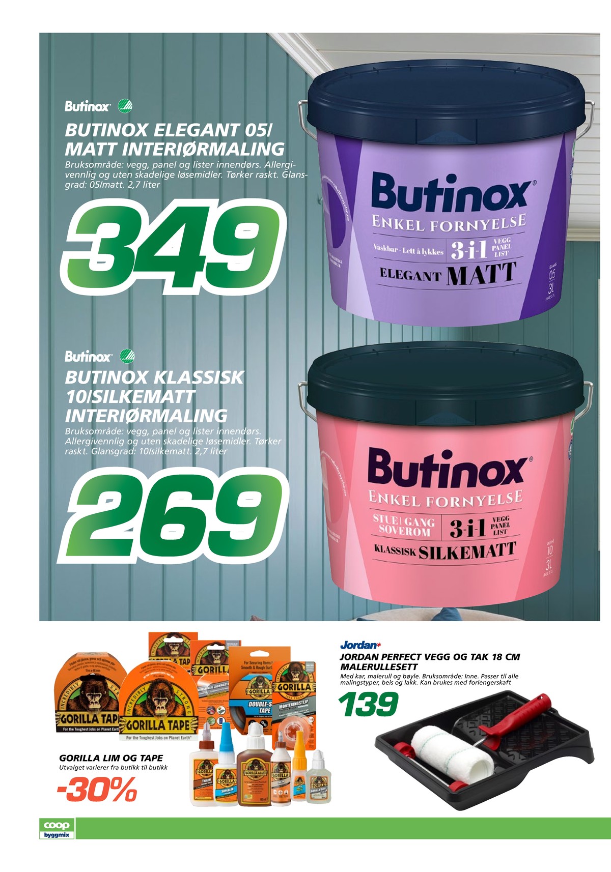 Se Coop Byggmix kundeavis for uge 14 på Tilbudsuken.no. Se gode tilbud på mange varer. Les kundeavisen her! Side 4