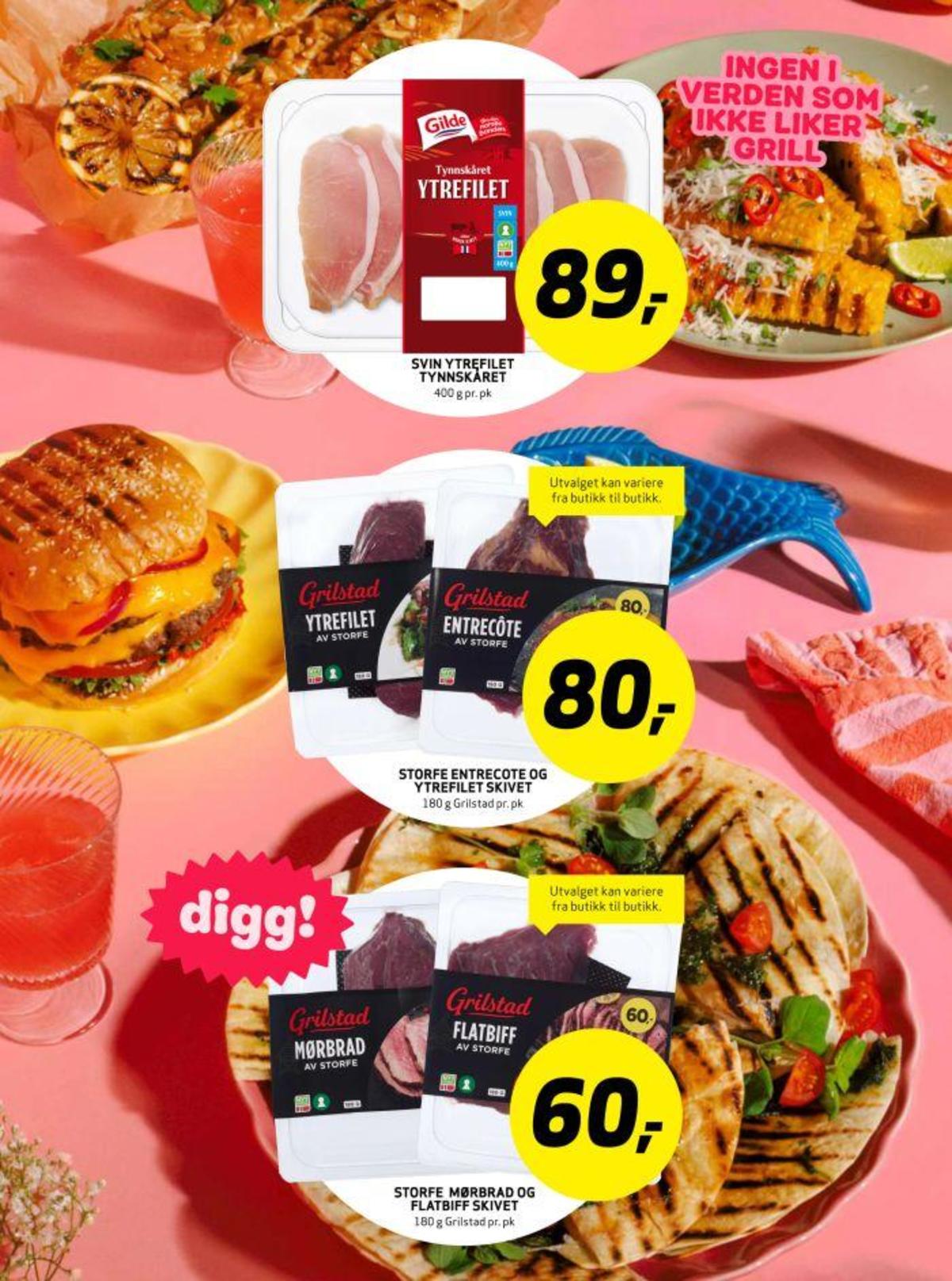 Se Bunnpris kundeavis for uke 14 på Tilbudsuken.no. Se gode tilbud på mange varer, f.eks. ytrefilet gilde eller entrecôte grilstad. Les kundeavisen her! Side 7