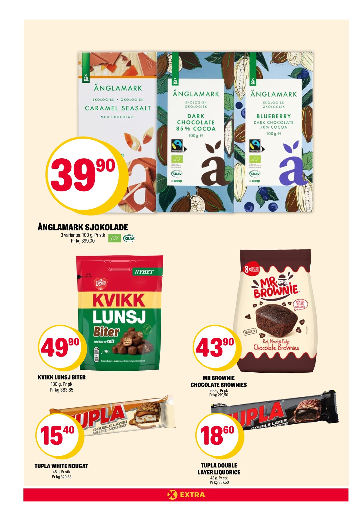 Se Coop Extra kundeavis for uge 15 på Tilbudsuken.no. Se gode tilbud på mange varer. Les kundeavisen her! Side 12