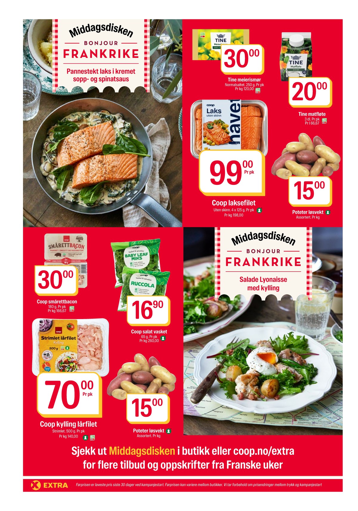 Se Coop Extra kundeavis for uge 15 på Tilbudsuken.no. Se gode tilbud på mange varer. Les kundeavisen her! Side 6