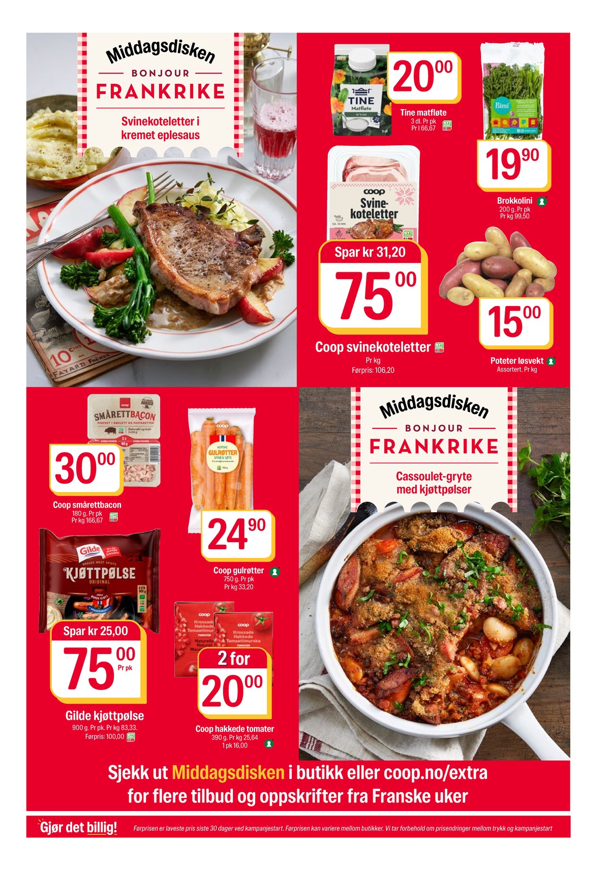 Se Coop Extra kundeavis for uge 15 på Tilbudsuken.no. Se gode tilbud på mange varer. Les kundeavisen her! Side 7