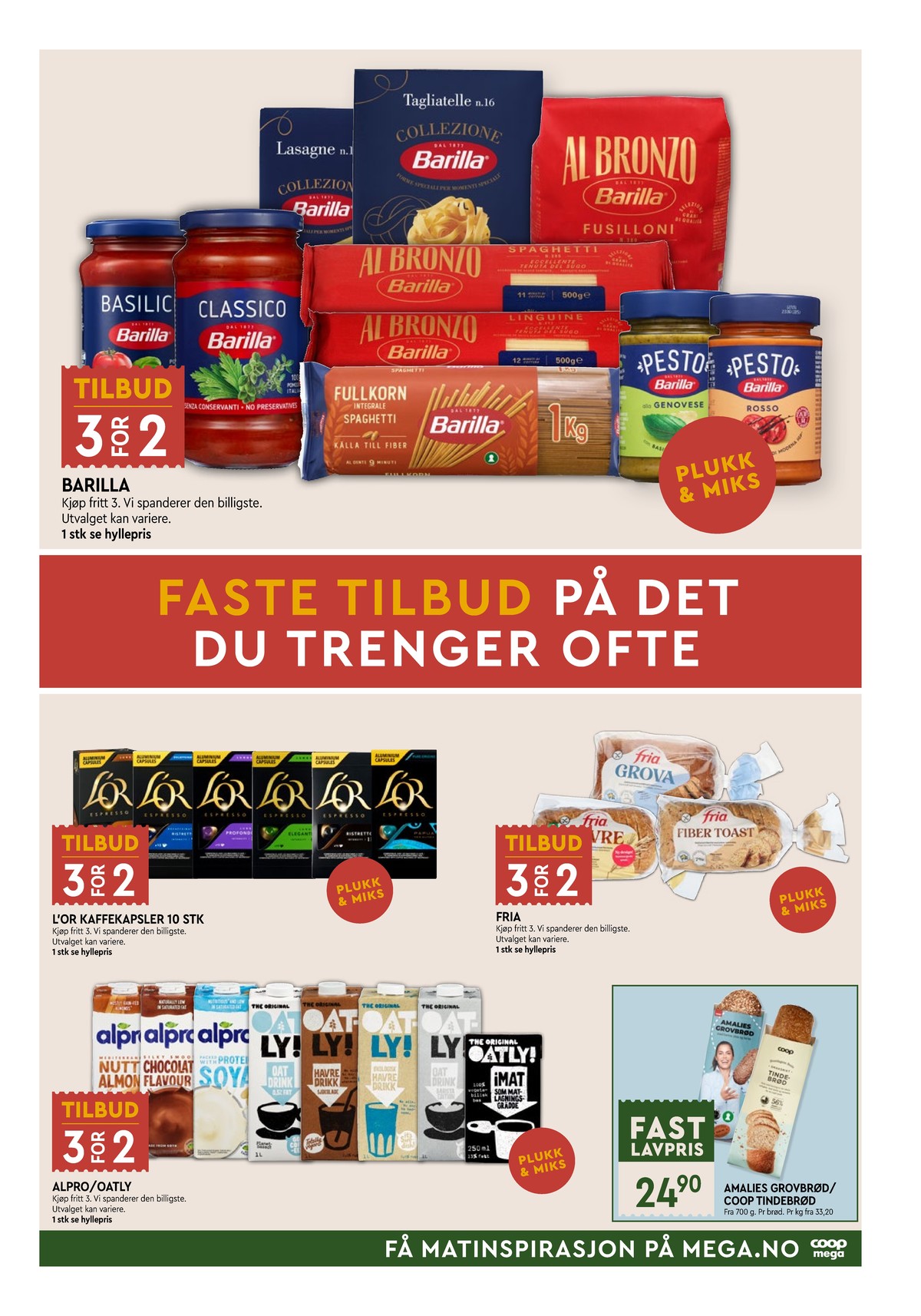 Se Coop Mega kundeavis for uge 15 på Tilbudsuken.no. Se gode tilbud på mange varer. Les kundeavisen her! Side 27