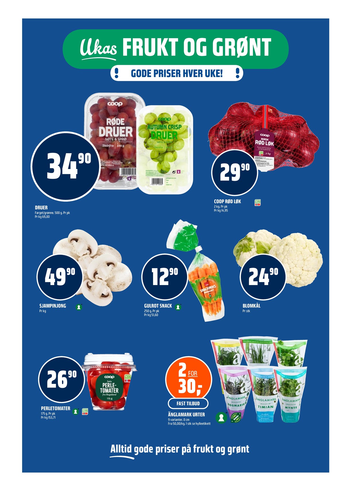 Se Coop Obs kundeavis for uge 15 på Tilbudsuken.no. Se gode tilbud på mange varer. Les kundeavisen her! Side 6