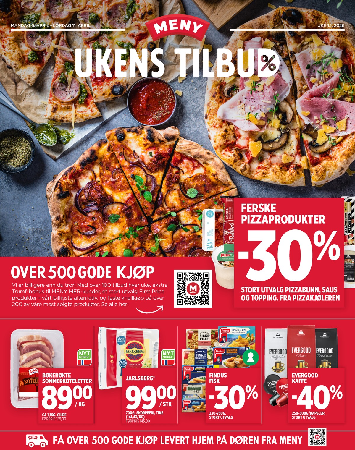 Se Meny kundeavis for uge 15 på Tilbudsuken.no. Se gode tilbud på mange varer. Les kundeavisen her! Side 1