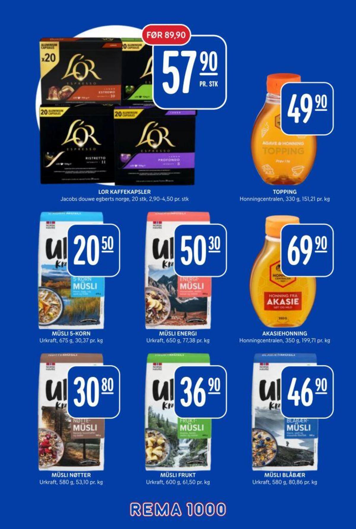 Se Rema 1000 kundeavis for uke 15 på Tilbudsuken.no. Se gode tilbud på mange varer, f.eks. honning honningcentralen eller honning honningcentralen. Les kundeavisen her! Side 34