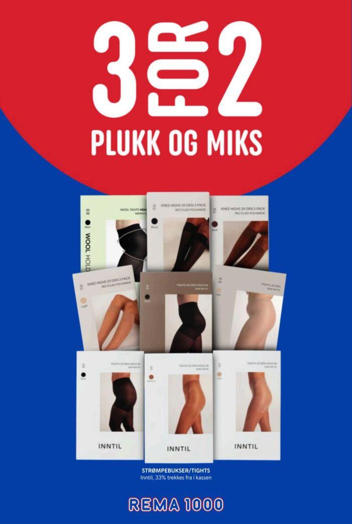 Se Rema 1000 kundeavis for uke 15 på Tilbudsuken.no. Se gode tilbud på mange varer, f.eks. strømpebukse pierre robert eller andre varer. Les kundeavisen her! Side 36
