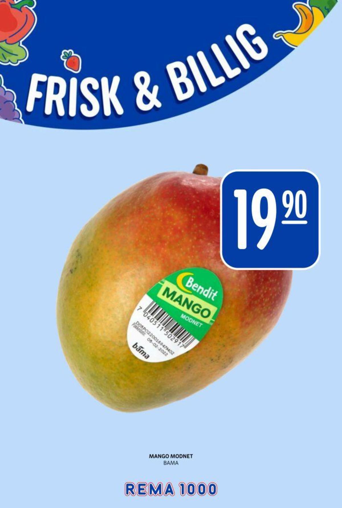 Se Rema 1000 kundeavis for uke 15 på Tilbudsuken.no. Se gode tilbud på mange varer, f.eks. mango bendit eller andre varer. Les kundeavisen her! Side 8