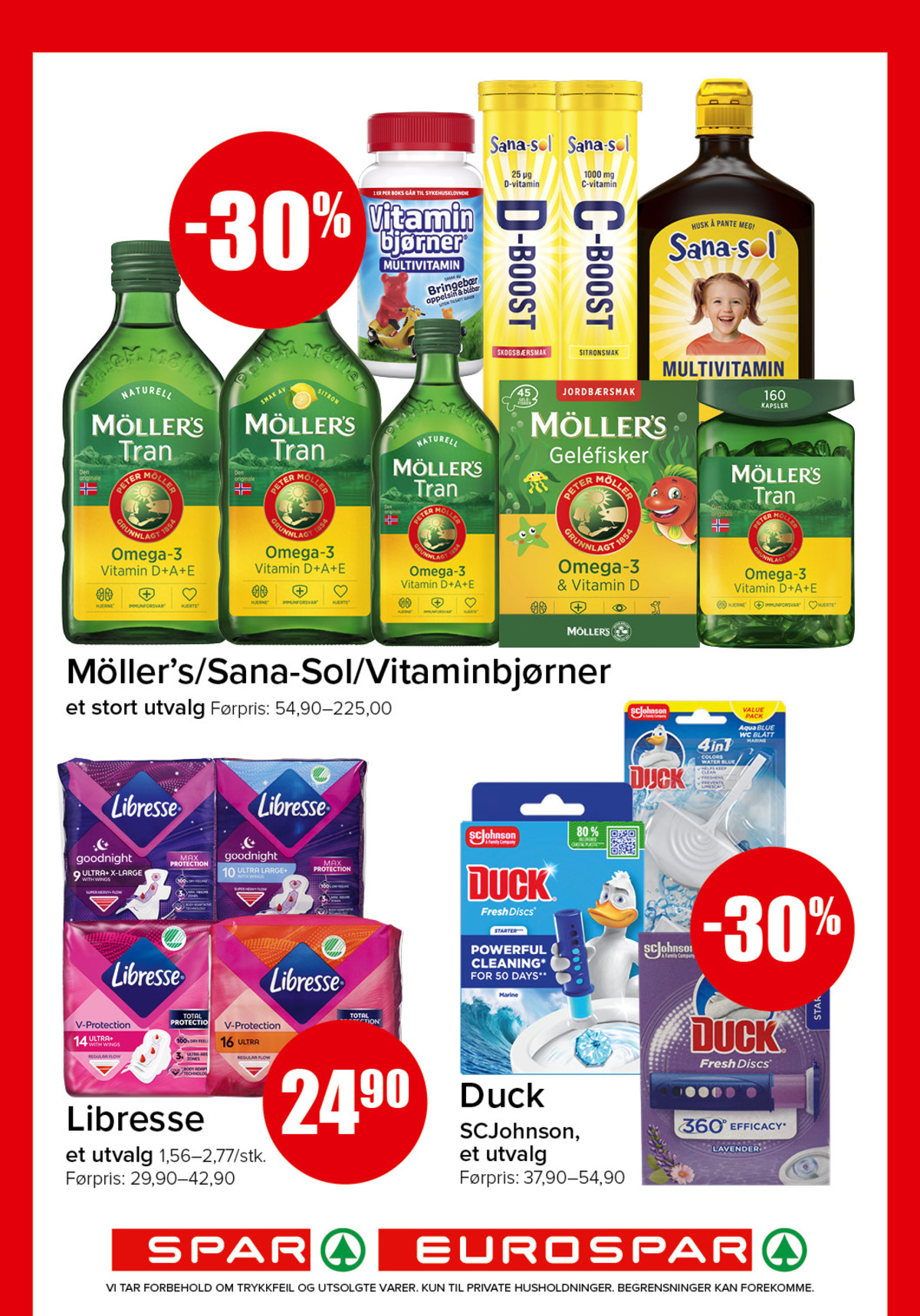 Se Spar - Eurospar kundeavis for uke 15 på Tilbudsuken.no. Se gode tilbud på mange varer, f.eks. vitamin collett eller tran möllers tran. Les kundeavisen her! Side 12