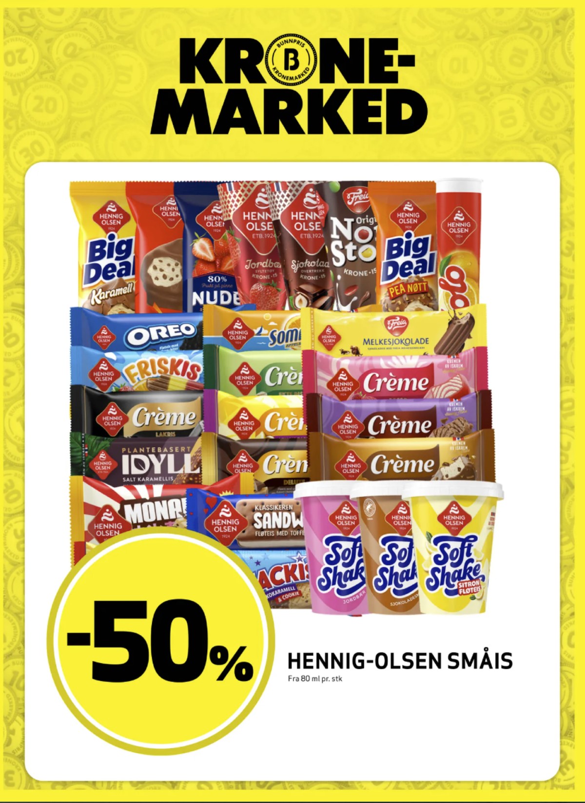 Se Bunnpris kundeavis for uke 15 på Tilbudsuken.no. Se gode tilbud på mange varer, f.eks. big deal karamell isvafel hennig-olsen eller ispinn creme. Les kundeavisen her! Side 21