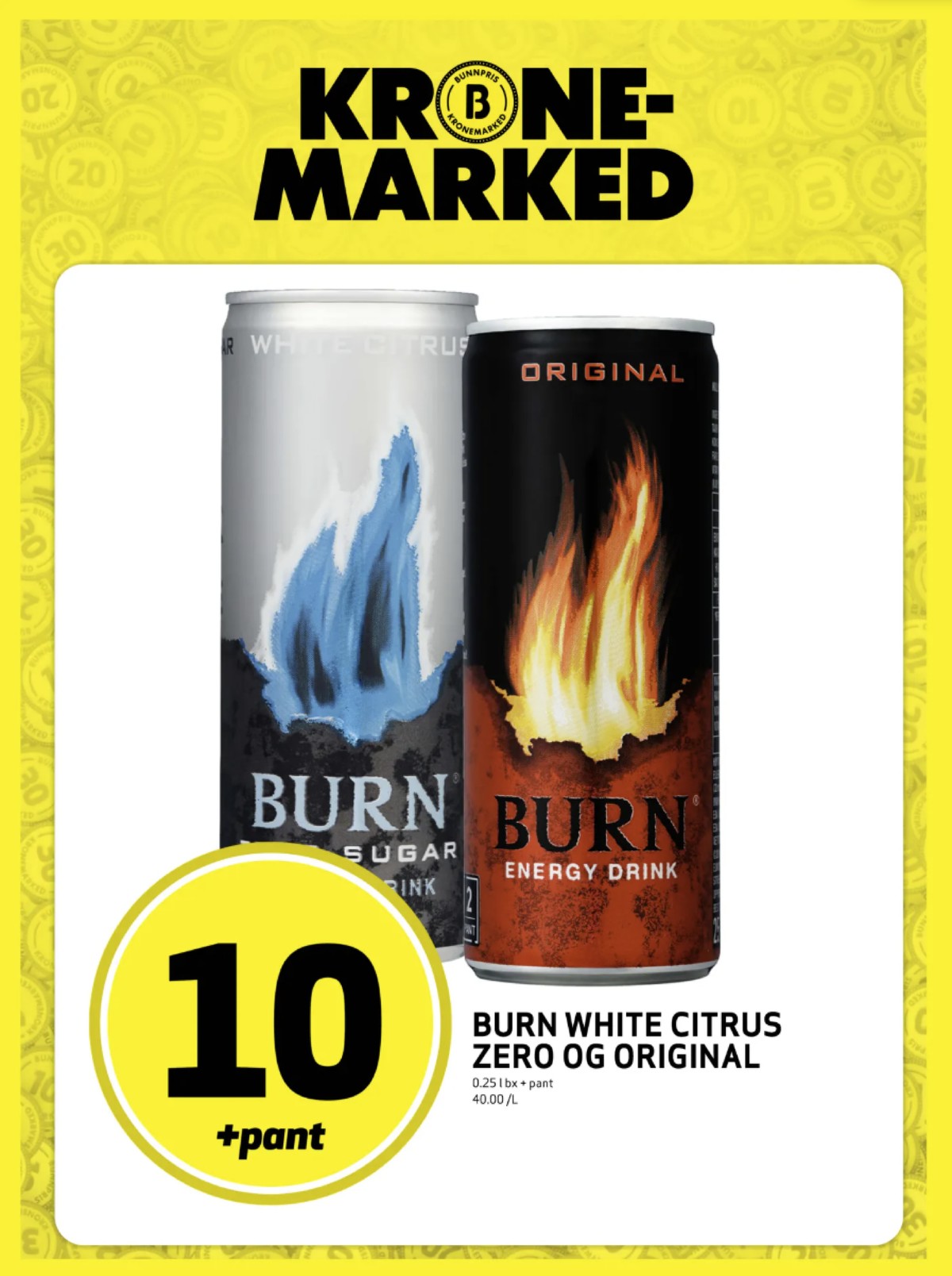 Se Bunnpris kundeavis for uke 15 på Tilbudsuken.no. Se gode tilbud på mange varer, f.eks. energidrikk burn eller energidrikk burn. Les kundeavisen her! Side 10