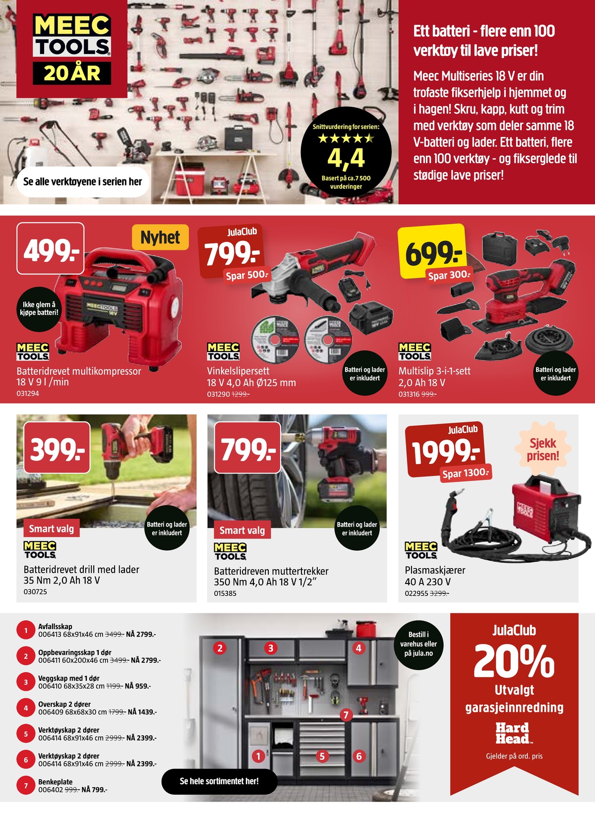 Se Jula kundeavis for uge 15 på Tilbudsuken.no. Se gode tilbud på mange varer. Les kundeavisen her! Side 5