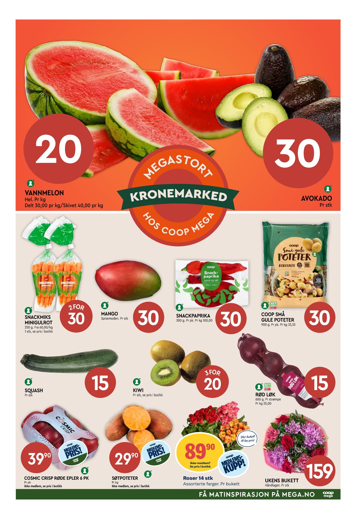 Se Coop Mega kundeavis for uge 16 på Tilbudsuken.no. Se gode tilbud på mange varer. Les kundeavisen her! Side 7