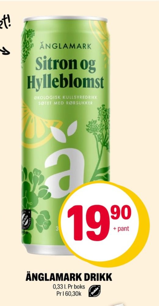 Änglamark, Sitron og Hylleblomst