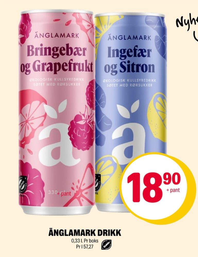 Änglamark, Bringebær og Grapefrugt