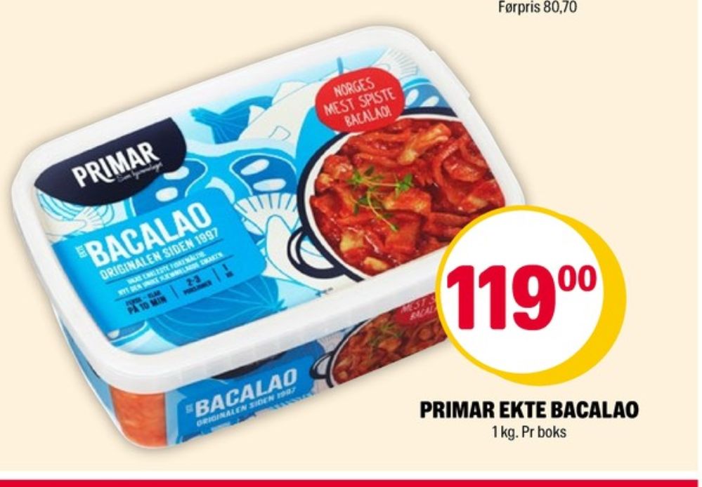 Primar, Bacalao