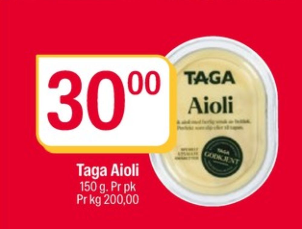 Taga, Aioli