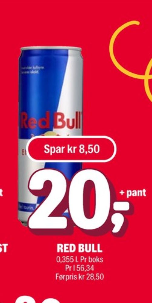 Red Bull, Energidrikk