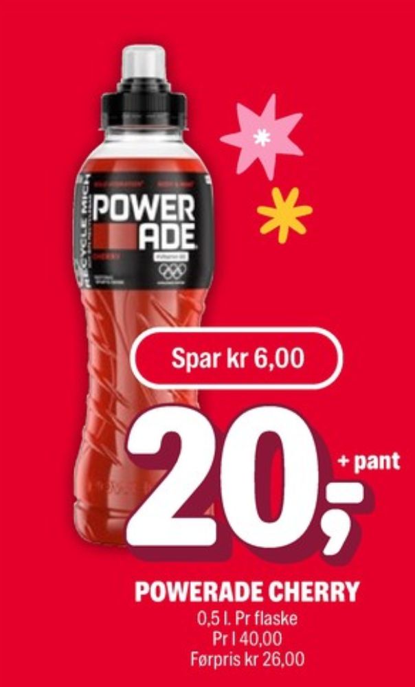 Powerade, Restitusjonsdrikk