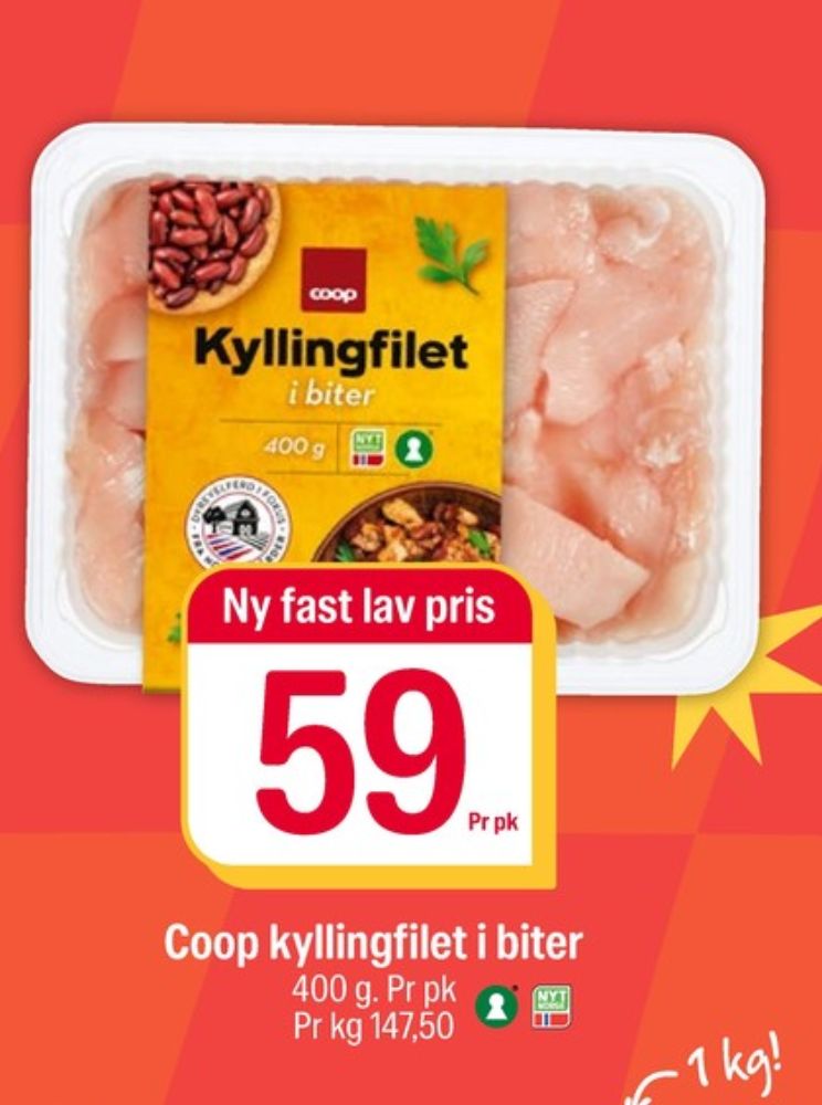 Coop, Kyllingfilet