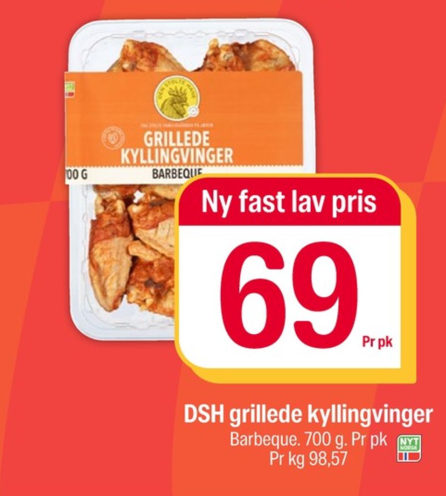 Den stolte hane, Kyllingvinger