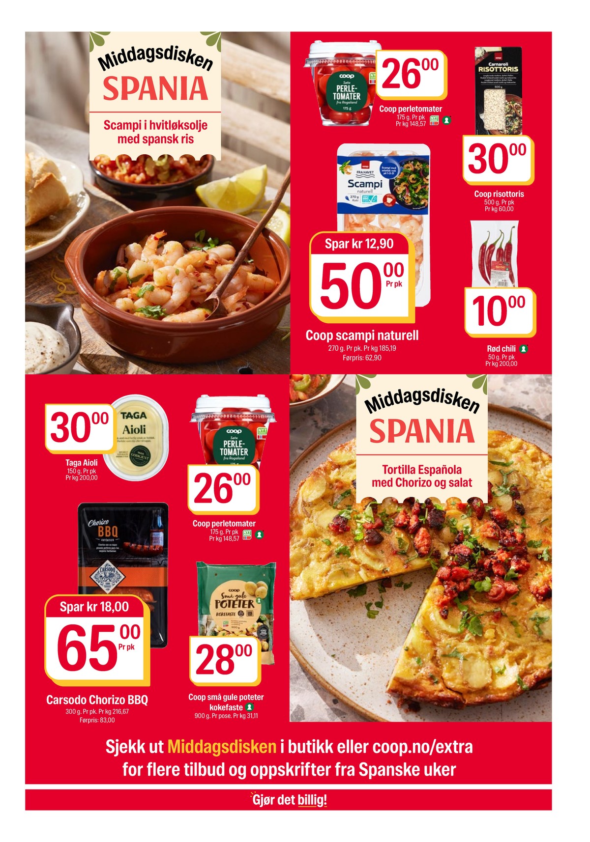 Se Coop Extra kundeavis for uge 16 på Tilbudsuken.no. Se gode tilbud på mange varer. Les kundeavisen her! Side 3