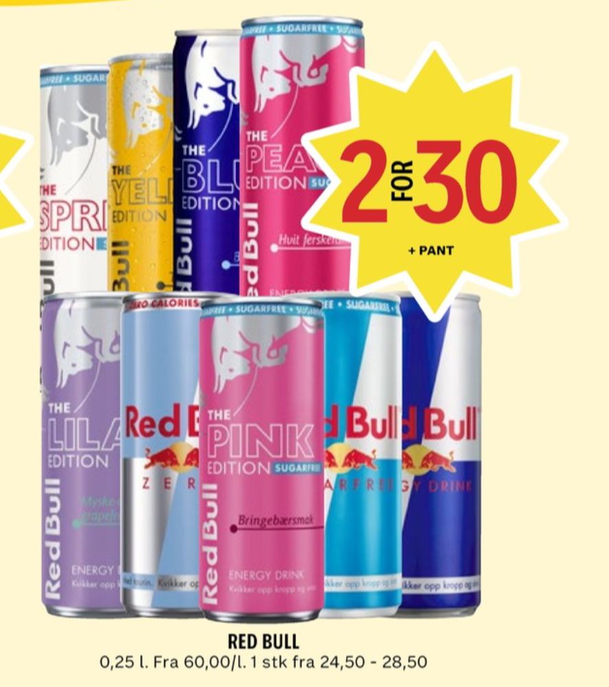 Red Bull, Energidrikk