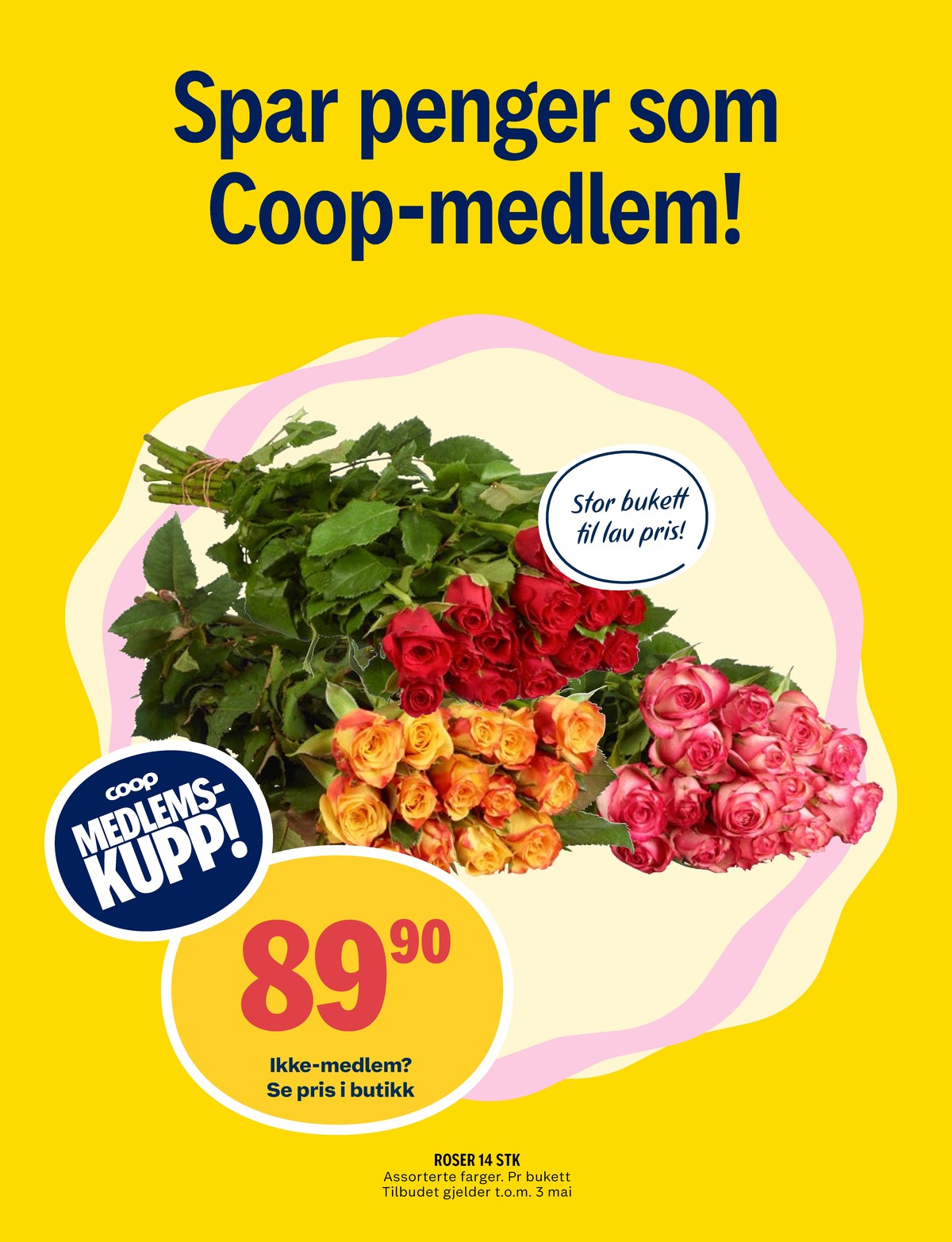 Se Coop Prix kundeavis for uke 16 på Tilbudsuken.no. Se gode tilbud på mange varer, f.eks. bukett ukjent eller andre varer. Les kundeavisen her! Side 16