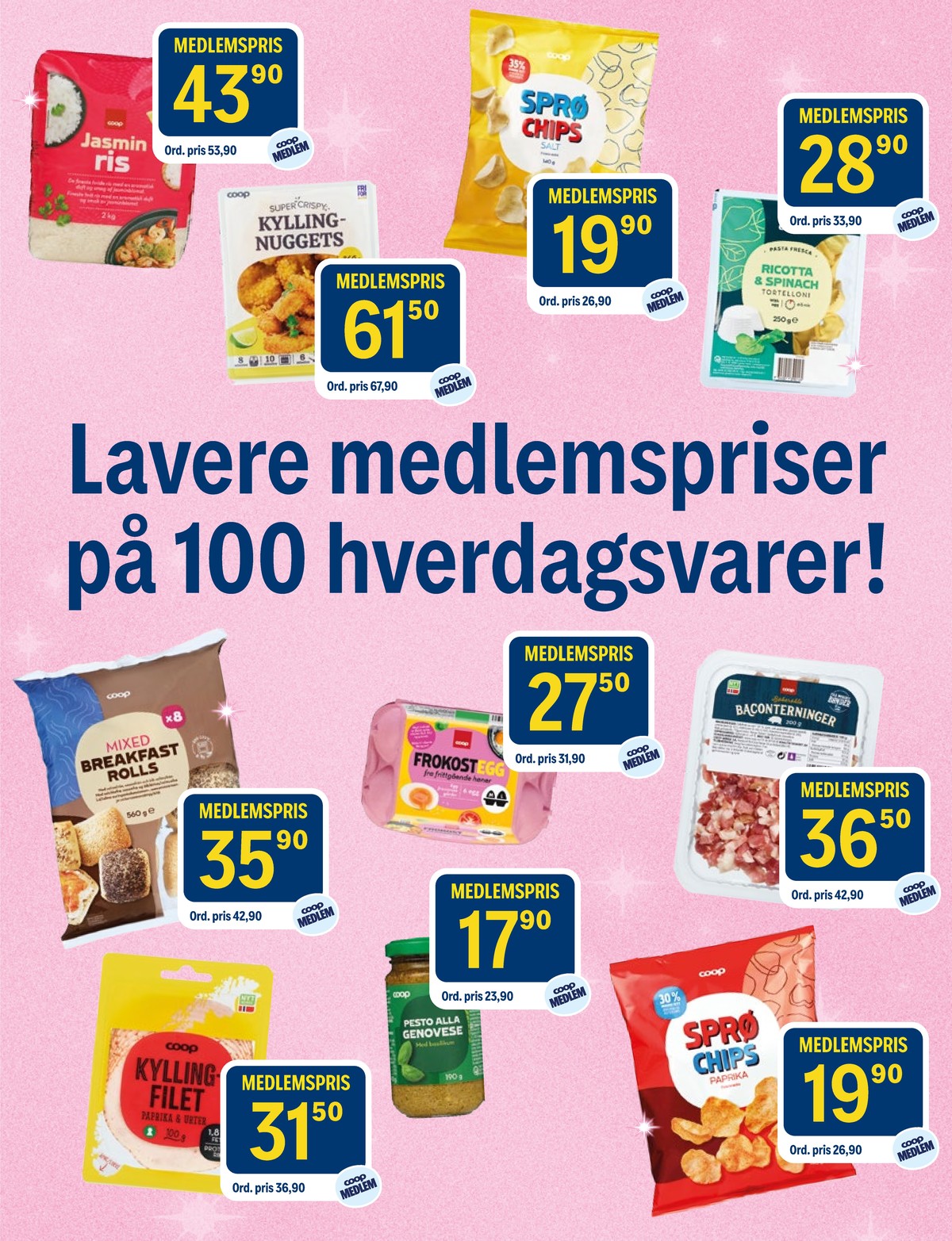 Se Coop Prix kundeavis for uke 16 på Tilbudsuken.no. Se gode tilbud på mange varer, f.eks. jasminris coop eller kyllingnuggets coop. Les kundeavisen her! Side 3