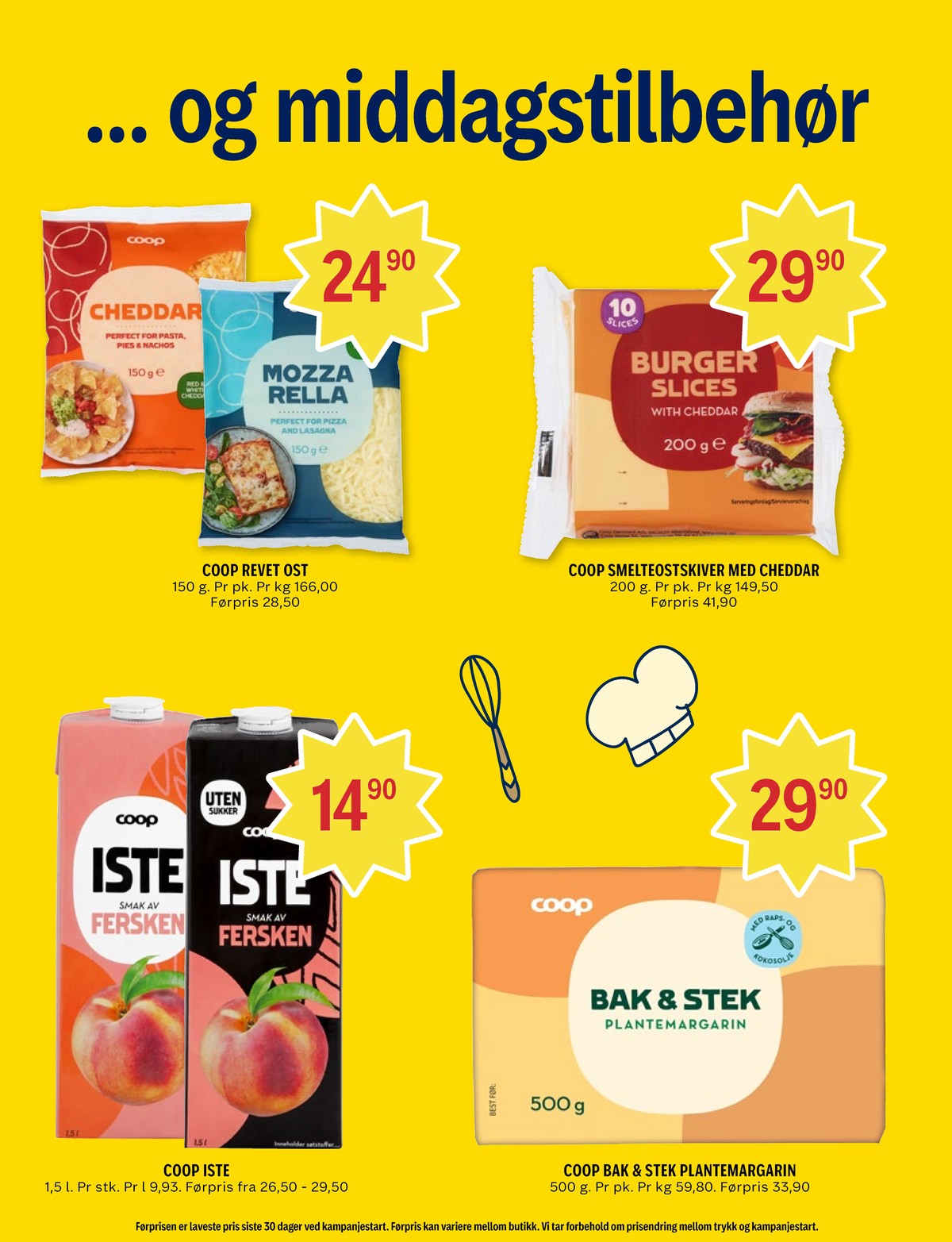 Se Coop Prix kundeavis for uke 16 på Tilbudsuken.no. Se gode tilbud på mange varer, f.eks. revet ost mozzarella coop eller revet ost cheddar coop. Les kundeavisen her! Side 5