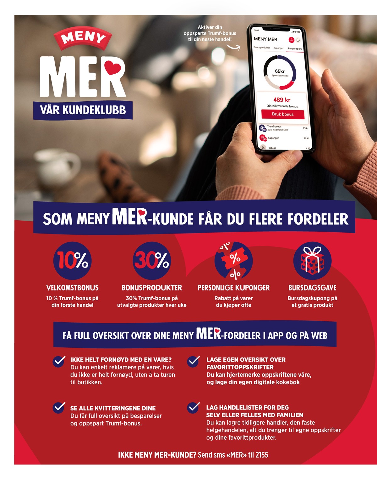 Se Meny kundeavis for uge 16 på Tilbudsuken.no. Se gode tilbud på mange varer. Les kundeavisen her! Side 4