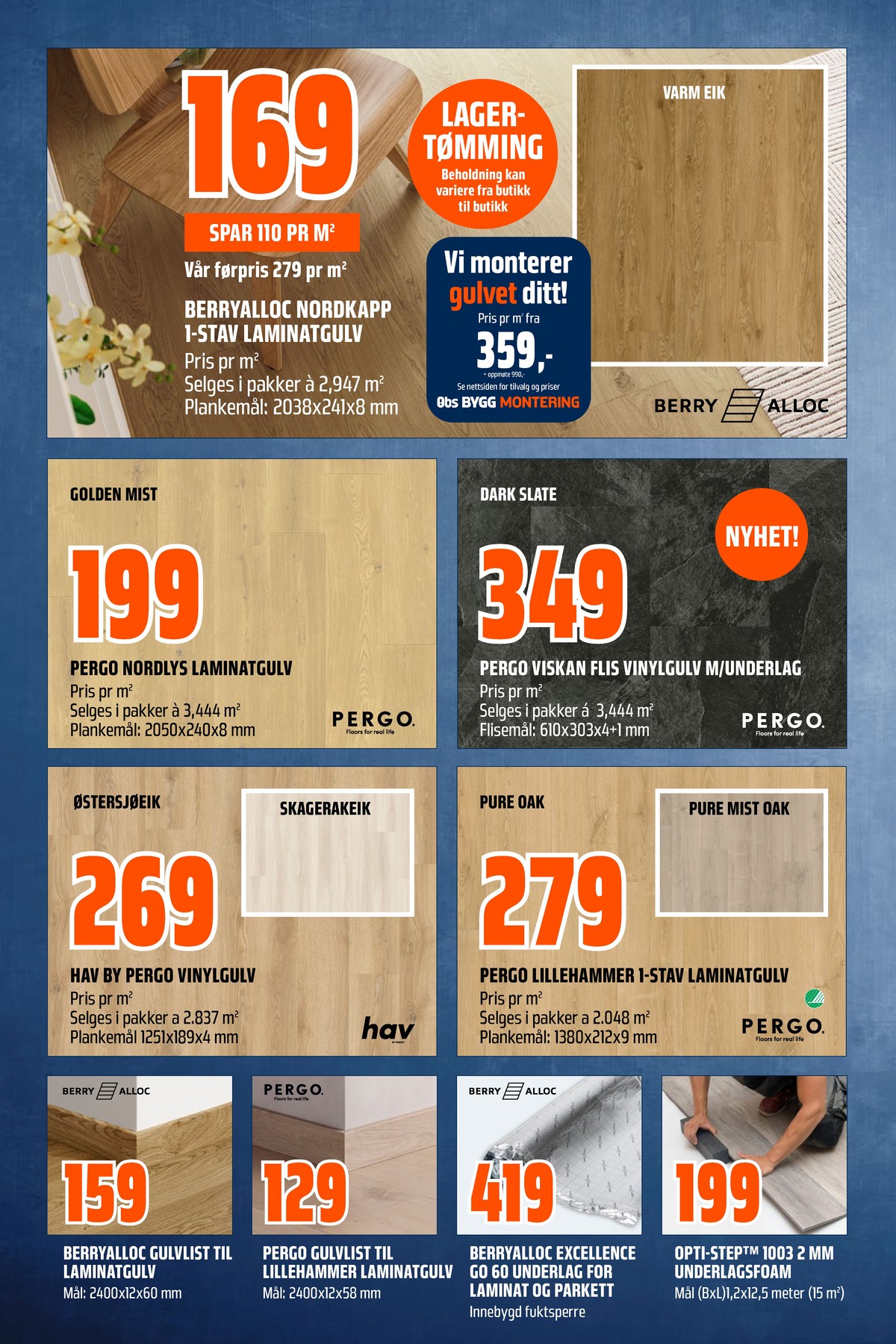 Se Coop Obs Bygg kundeavis for uge 16 på Tilbudsuken.no. Se gode tilbud på mange varer. Les kundeavisen her! Side 9